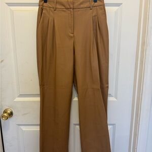 House of Harlow 1960 Tan Pleated Trousers